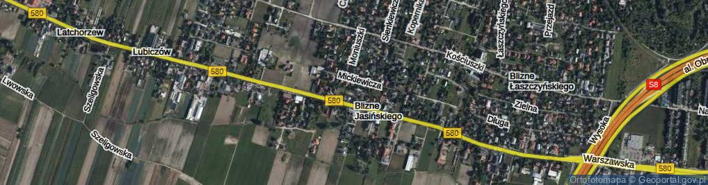 Zdjęcie satelitarne Konopnickiej Marii ul.